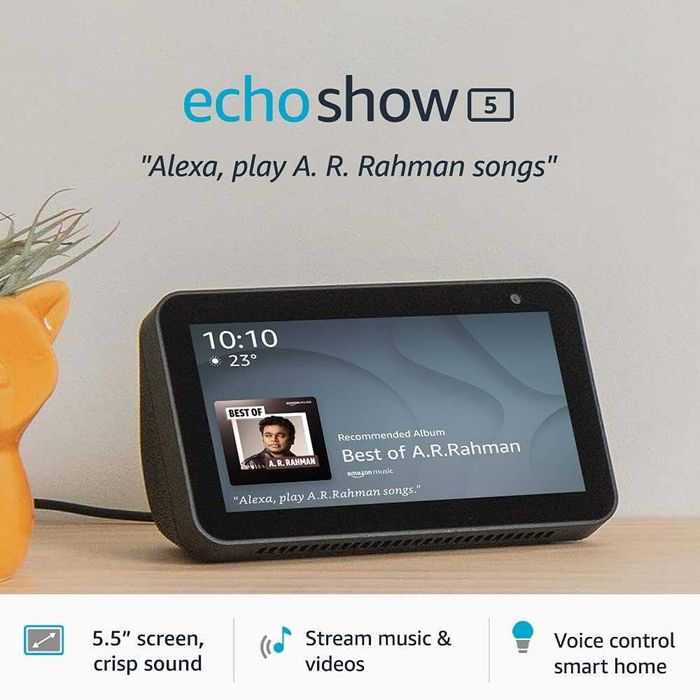 Boxa Amazon Echo Show 5 / Amazon Echo Spot - Smart Alarm Alexa