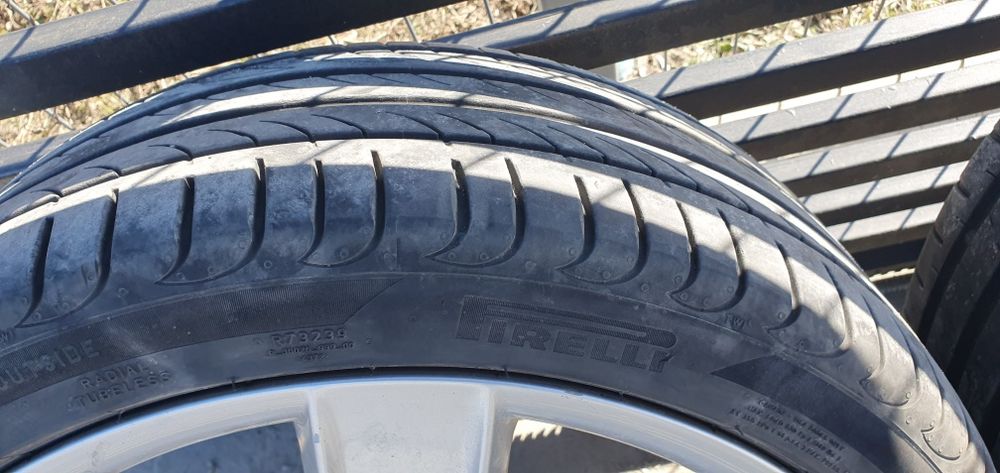 Jante aluminiu cu tot cu cauciucuri seat 18