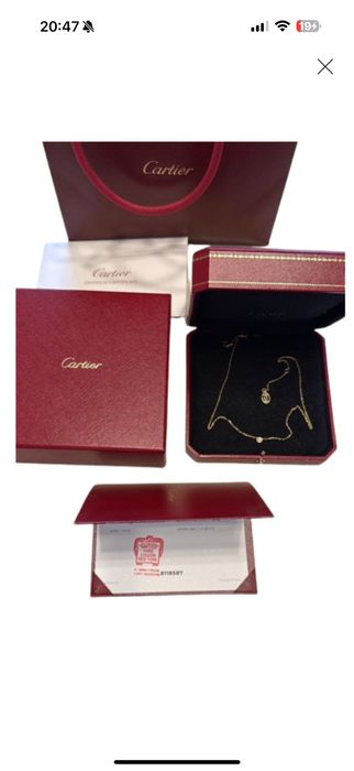 Подвеска Cartier картье цепочка