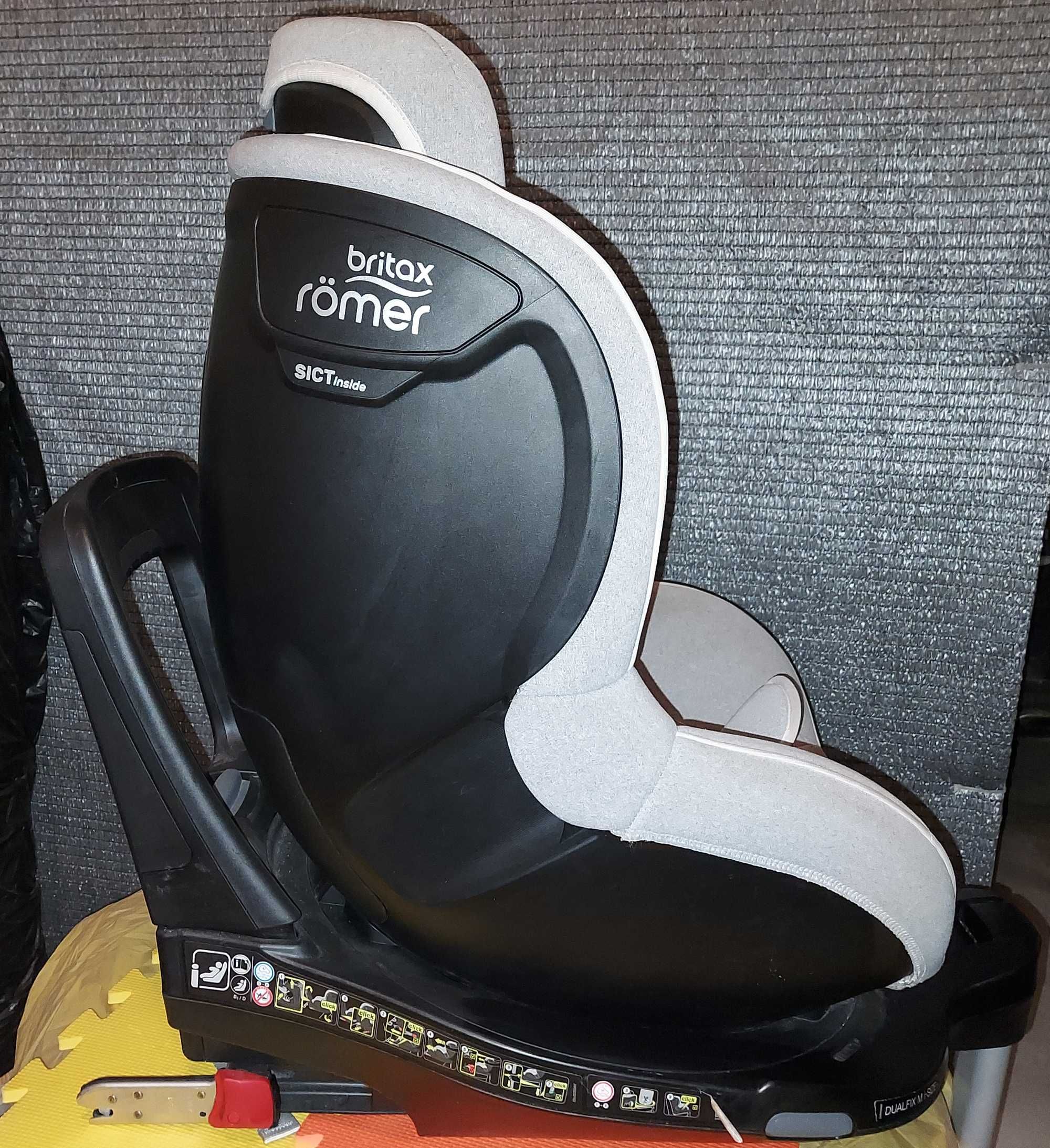 Столче за кола - Britax Romer DUALFIX M i-SIZE - Nordic Grey