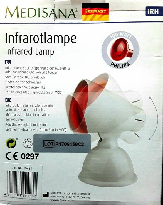 Lampa CU INFRAROȘU MEDISANA (Germania) - Nouă - 60 Lei