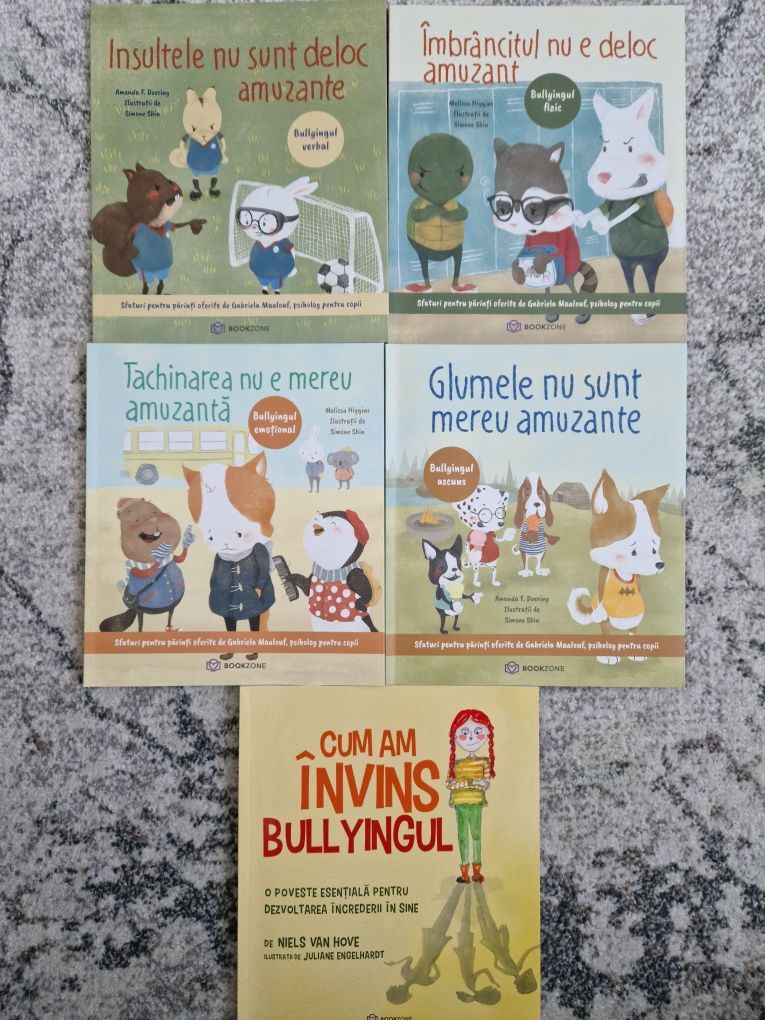 Cărți pentru copii despre Bullying