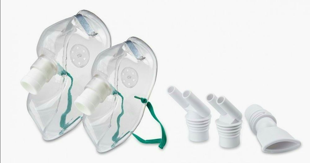INHALATOR MEDISANA (Germania) cu 3 accesorii si furtun 2m NOU-150 Lei