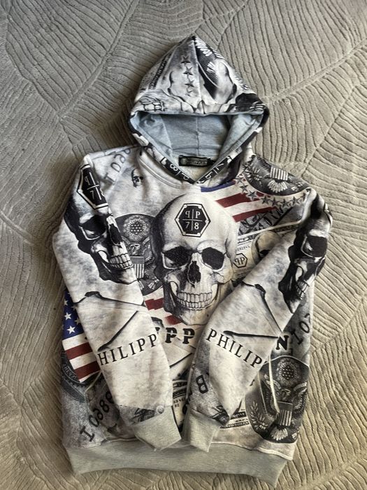 Hanorac Philipp Plein ( Nu balenciaga chrome hearts denim tears nike )