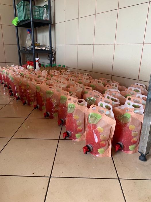 Suc de mere natural pasteurizat 2023-3 Litrii ( Ionathan, Golden)