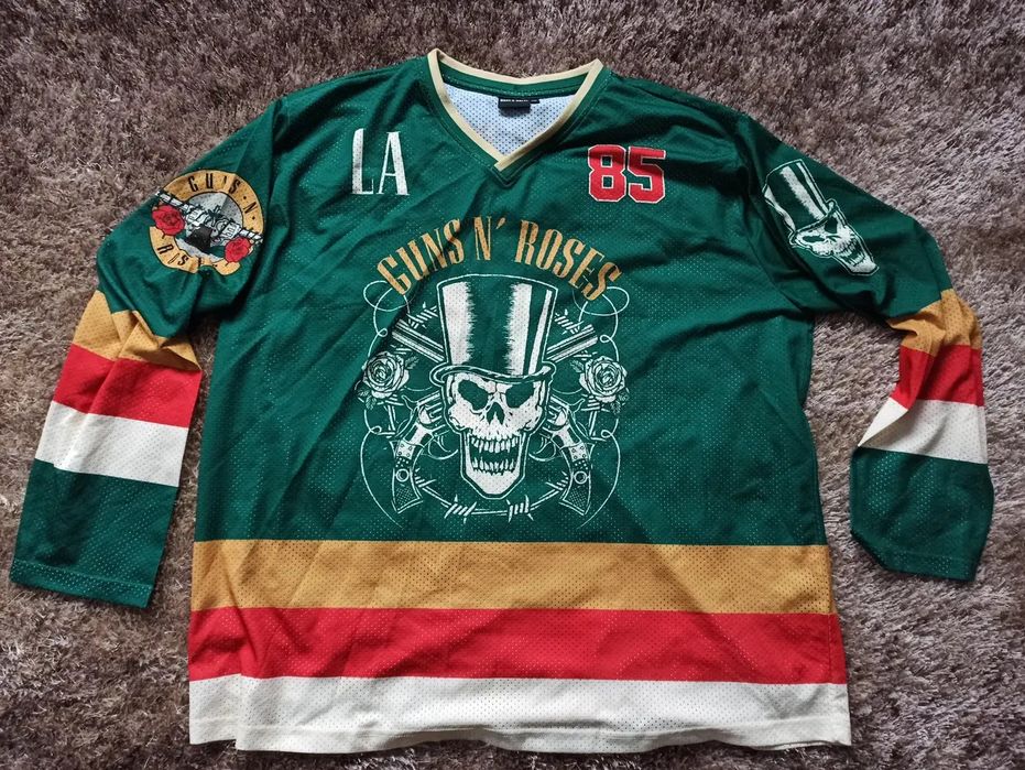Guns N' Roses LA #85 Hockey Jersey Vintage