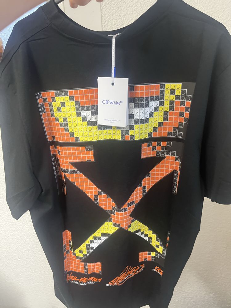 Тениска hilfiger , balenciaga , armani , off white