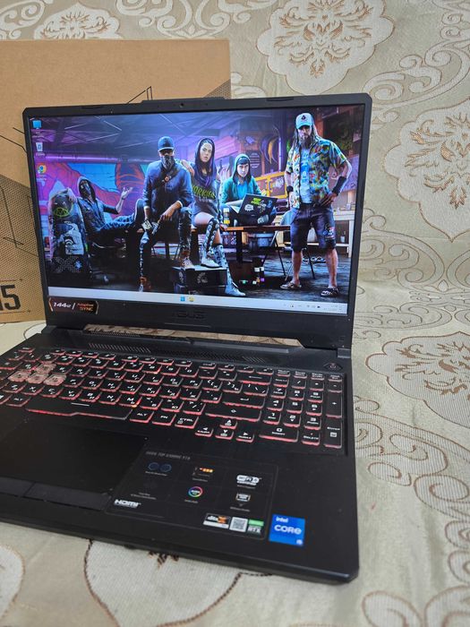 Asus TUF Gaming F15 – RTX 3050 Ti, i5-11400H, 16GB, 512GB, 144Hz