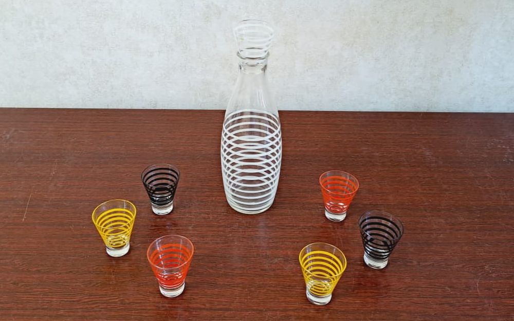 Винтажный набор, стаканы