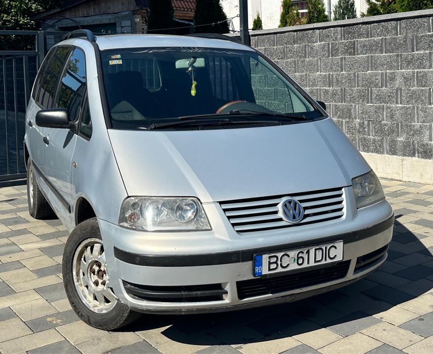VW Sharan 7 locuri -1.9tdi - itp 2026 - carlig+priza