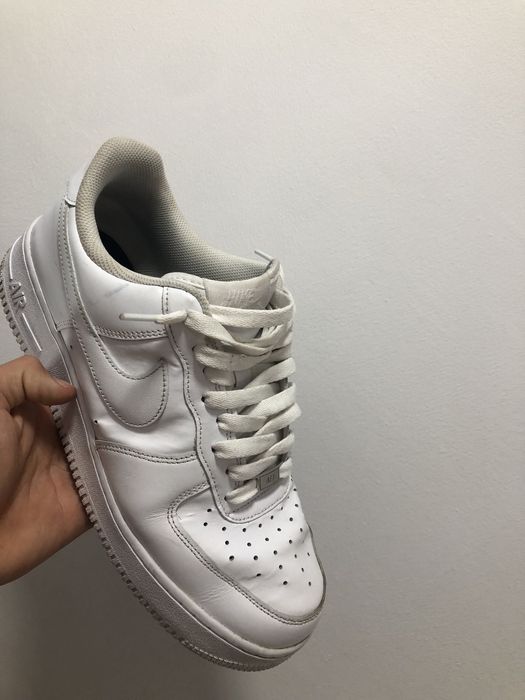 Air force 1 triple white 44