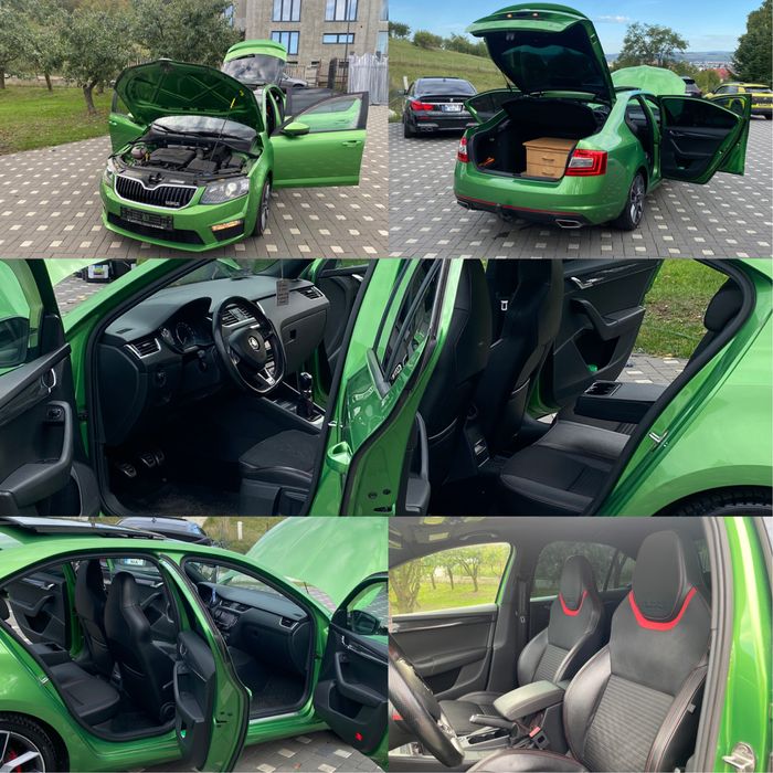 Skoda Octavia 3 VRS 2.0i 220 cp 2017 Euro 6 Panoramic