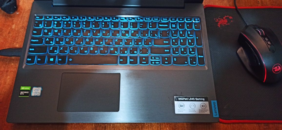 Lenovo l340, gtx1650, 128 ssd, 1tb hdd