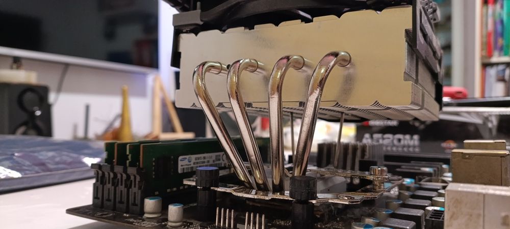 Placa de baza, cpu, ram