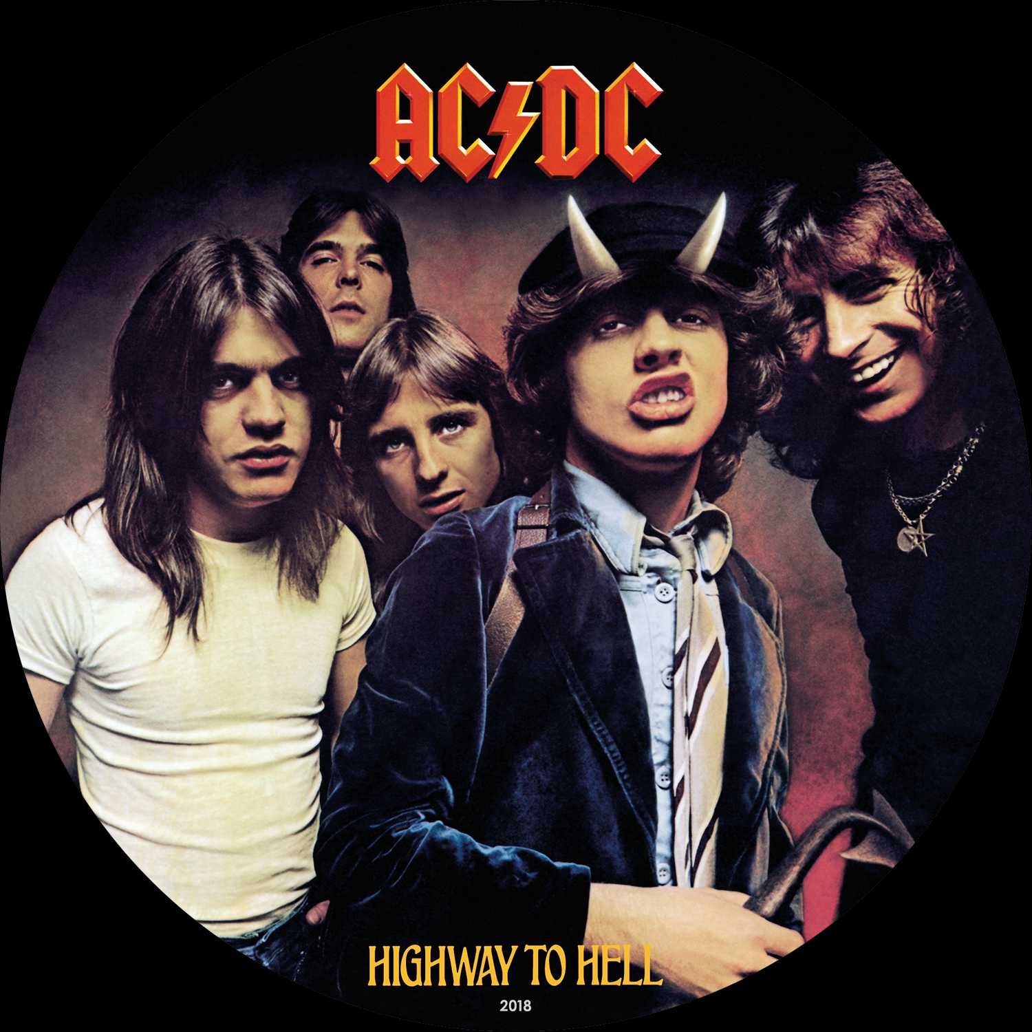 2 Dollars 2018  AC/DC Highway to Hell Сребърна Монета 1973 бр Тираж !!