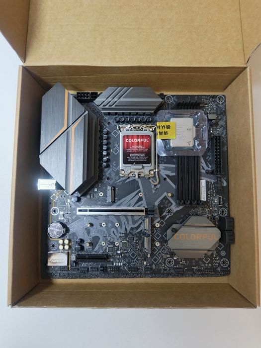 Комплект ‎i5 13600kf + colorful z790m-plus ddr5