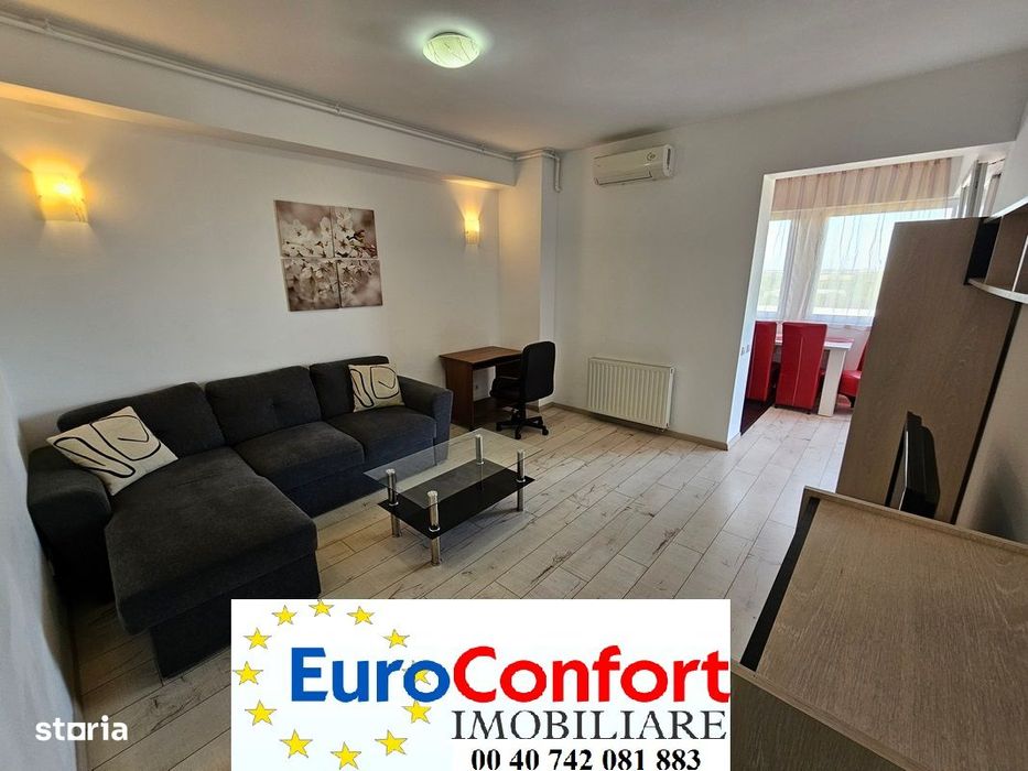 Inchiriez apartament 2 camere Cartier Rezidential Ared Uta cu balacon