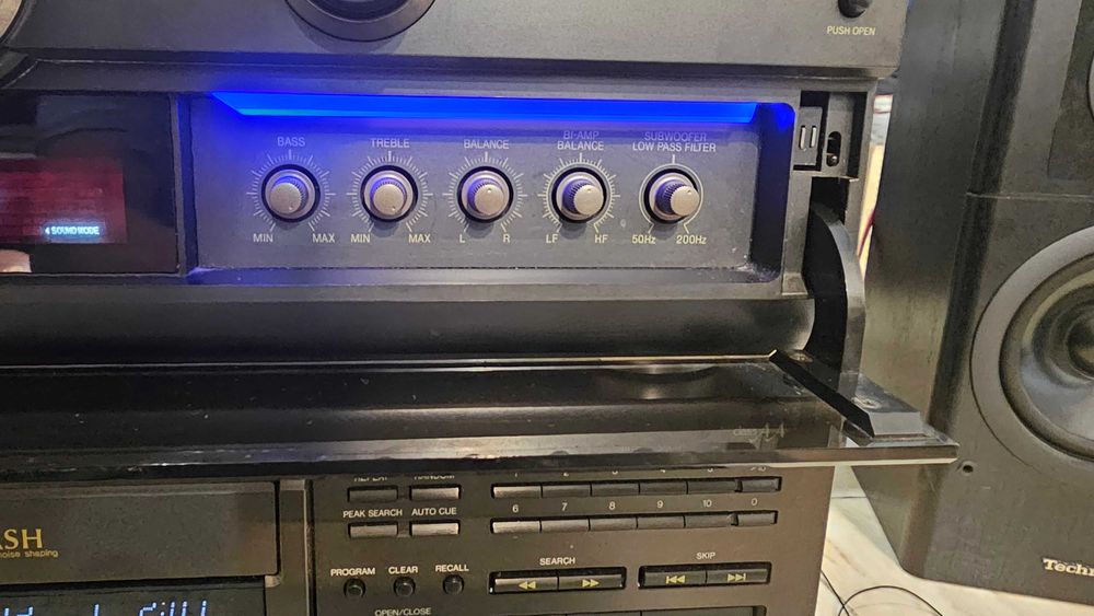 Amplituner Technics SA-AX7 cap de serie, telecomanda, cu test video!