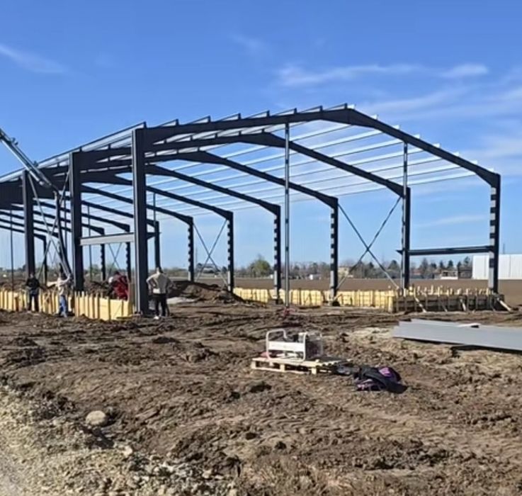 Vand structura 16x70x4m 14x50x5m