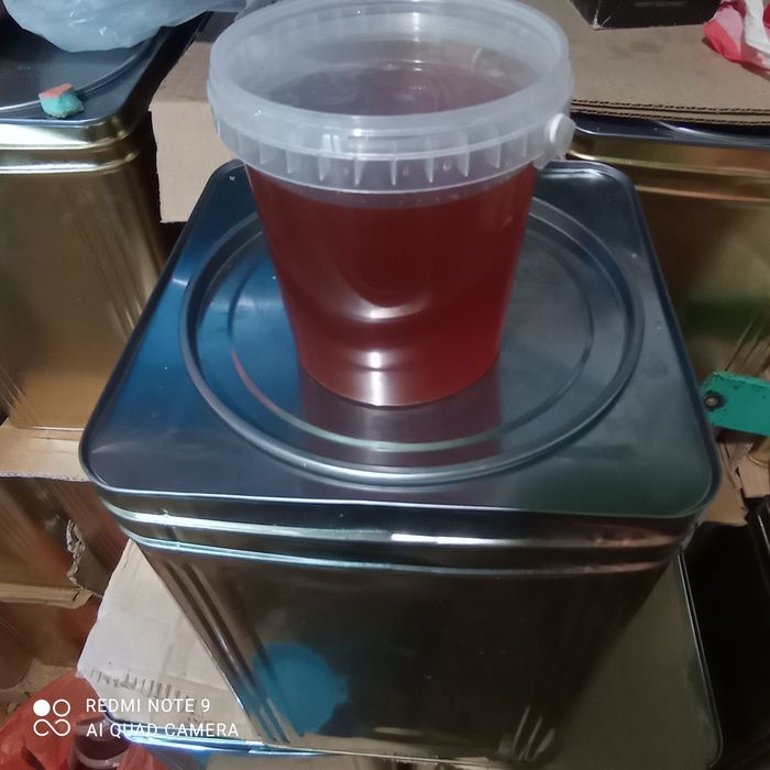 Пчелен мед  Билков - Планински. На тенекия. Доставка за гр.София