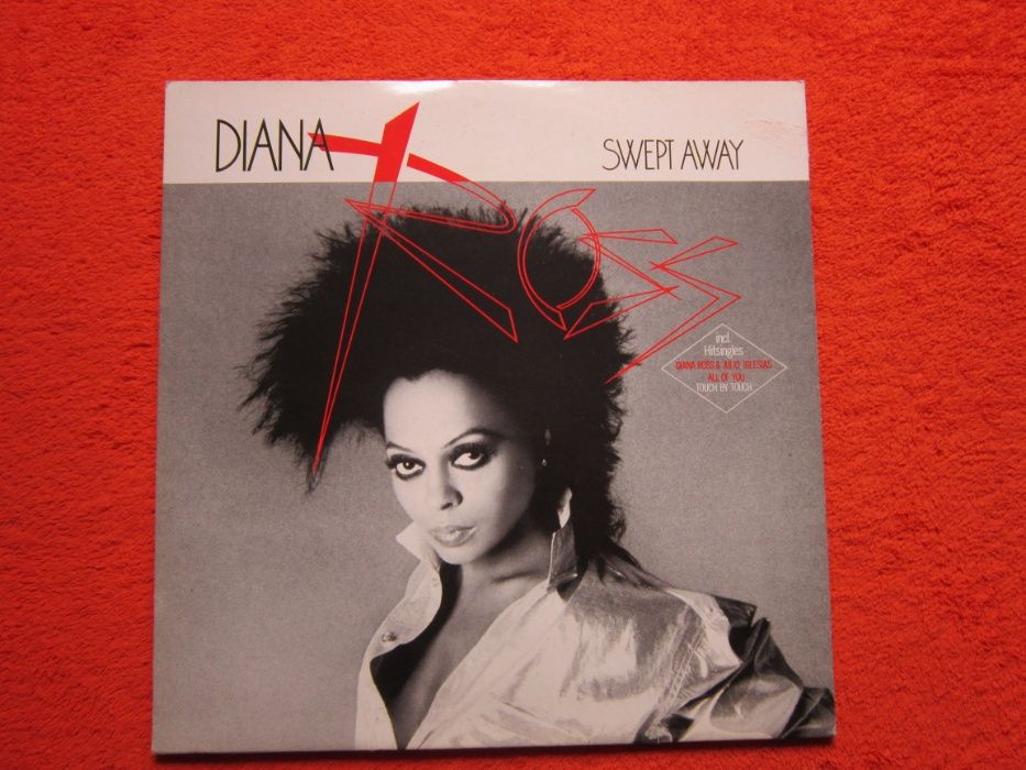 vinil Diana Ross ‎- Eaten Alive &Swept Away &Chain Reaction 12''