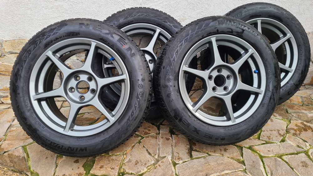 Buddy Club P1 racing 16x7J, 5x100 с гуми NEXEN