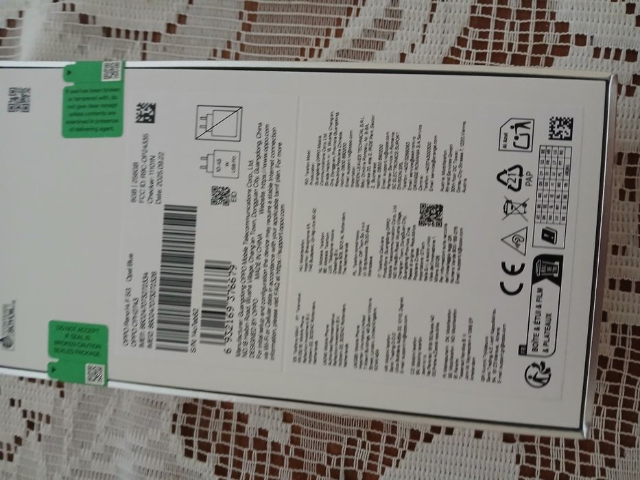 Vând telefon oppo reno 14 f nou cu factura