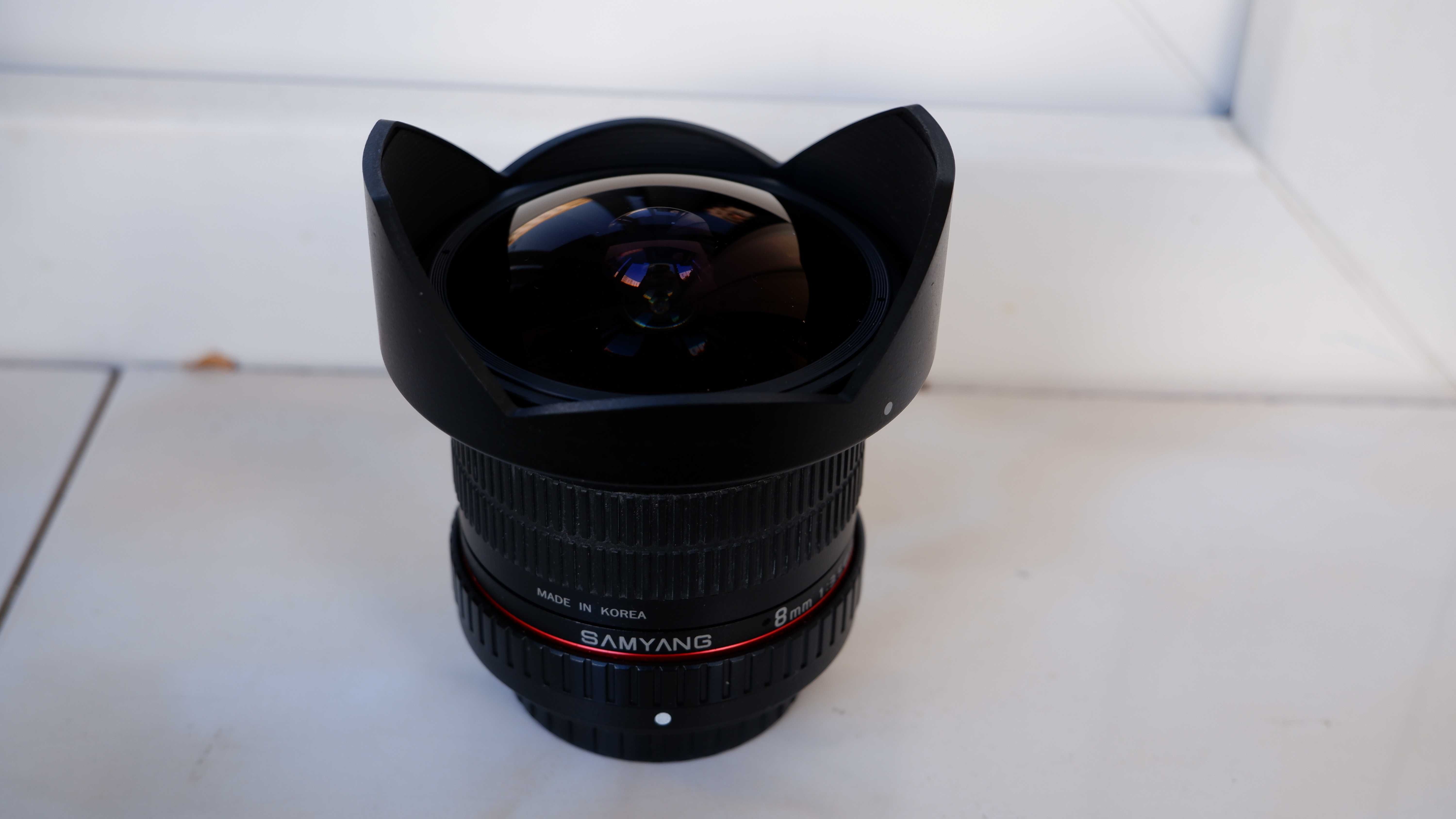 Obiectiv Samyang 8mm F3.5 UMC Fisheye CS II montura Sony A