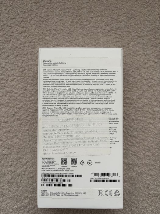 Vand iPhone 14 stare perfecta