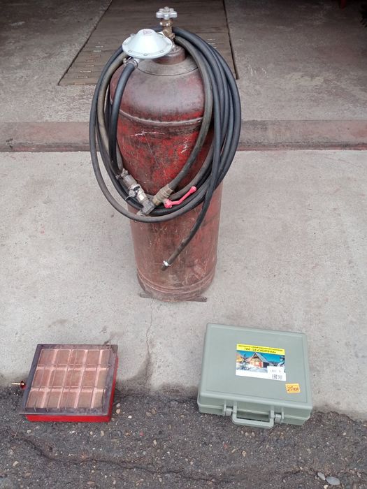 Инфракрасный газовый обогреватель