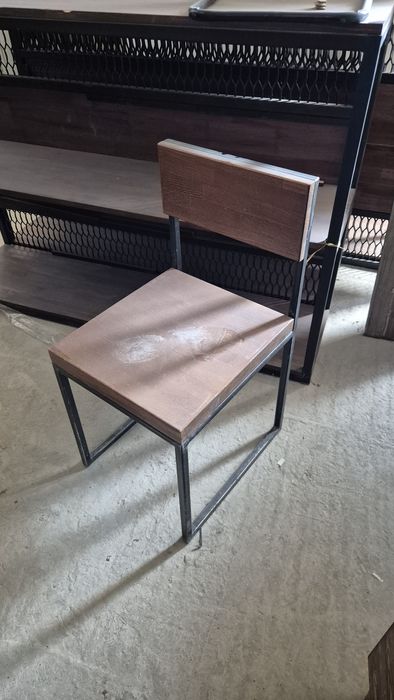 стулья, метал + массив