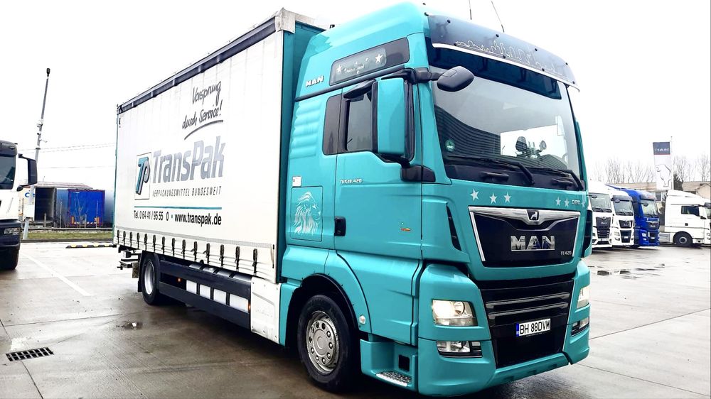 Vand MAN TGX 18.420 XXL Mega cu lift