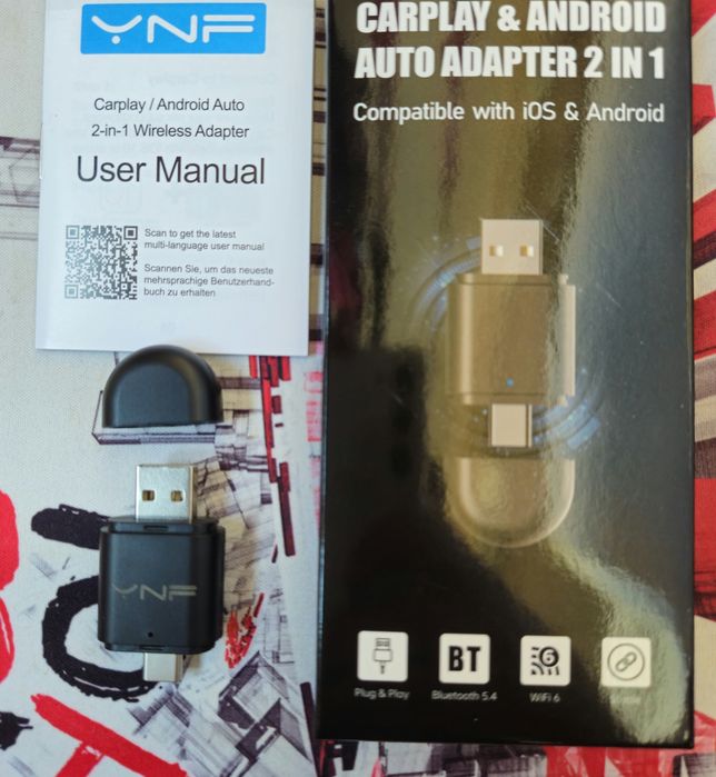 Adaptor Carplay × Android Auto