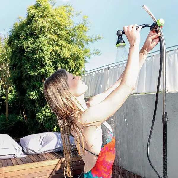 Dus de gradina reglabil pana la 2,4m cu 7 functii pe trepied