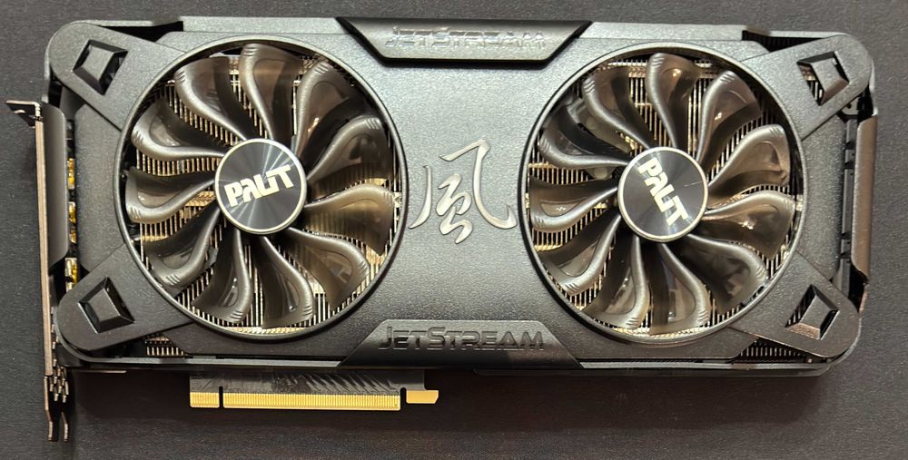 ТОП състояние Видео карта GPU Palit RTX 3070 JetStream 8GB GDDR6