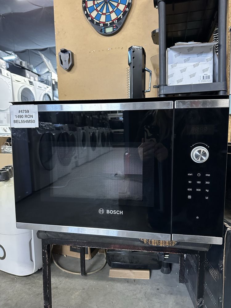 Cuptor cu microunde si grill incorporabil Bosch BEL554MSO seria 6