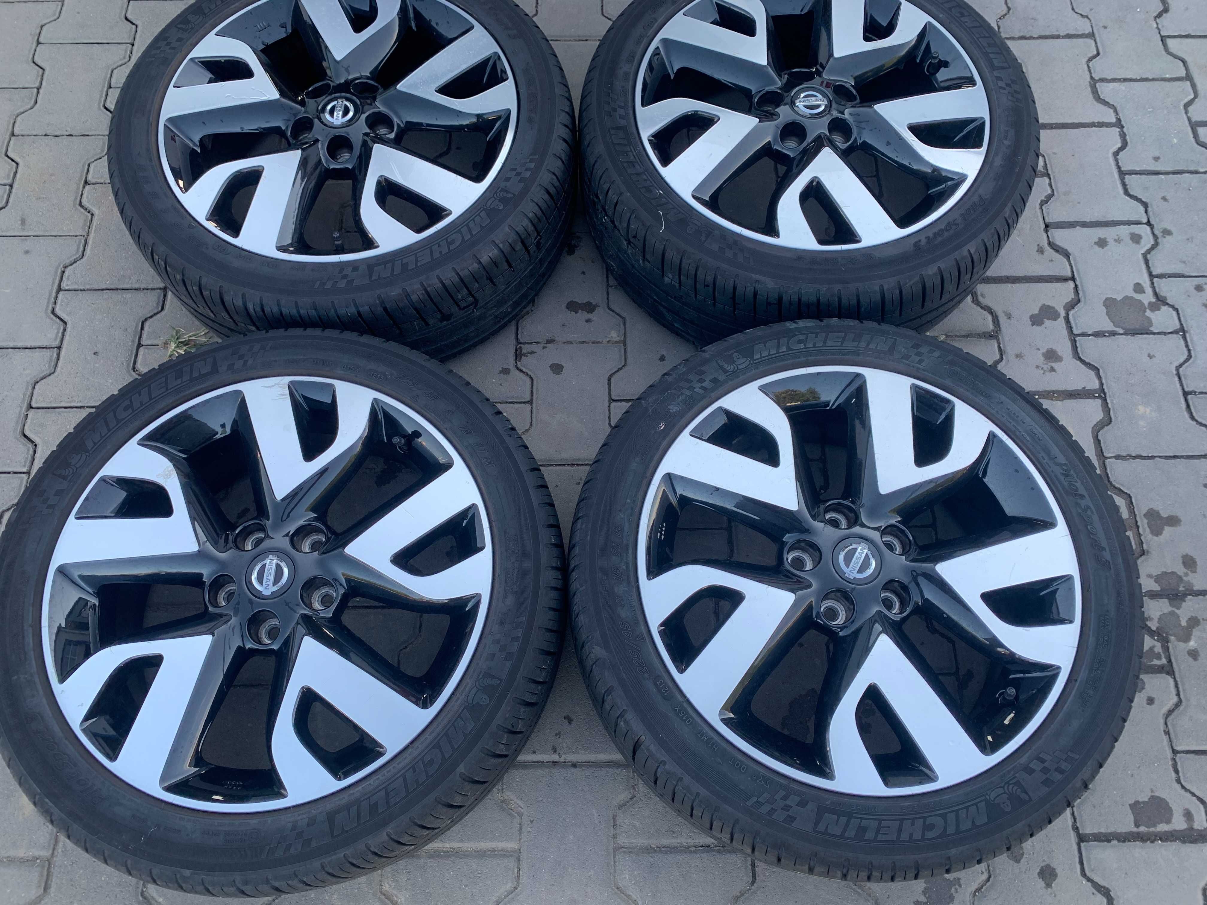 Jante Nissan Juke Anvelope Vara Michelin 225 45 18