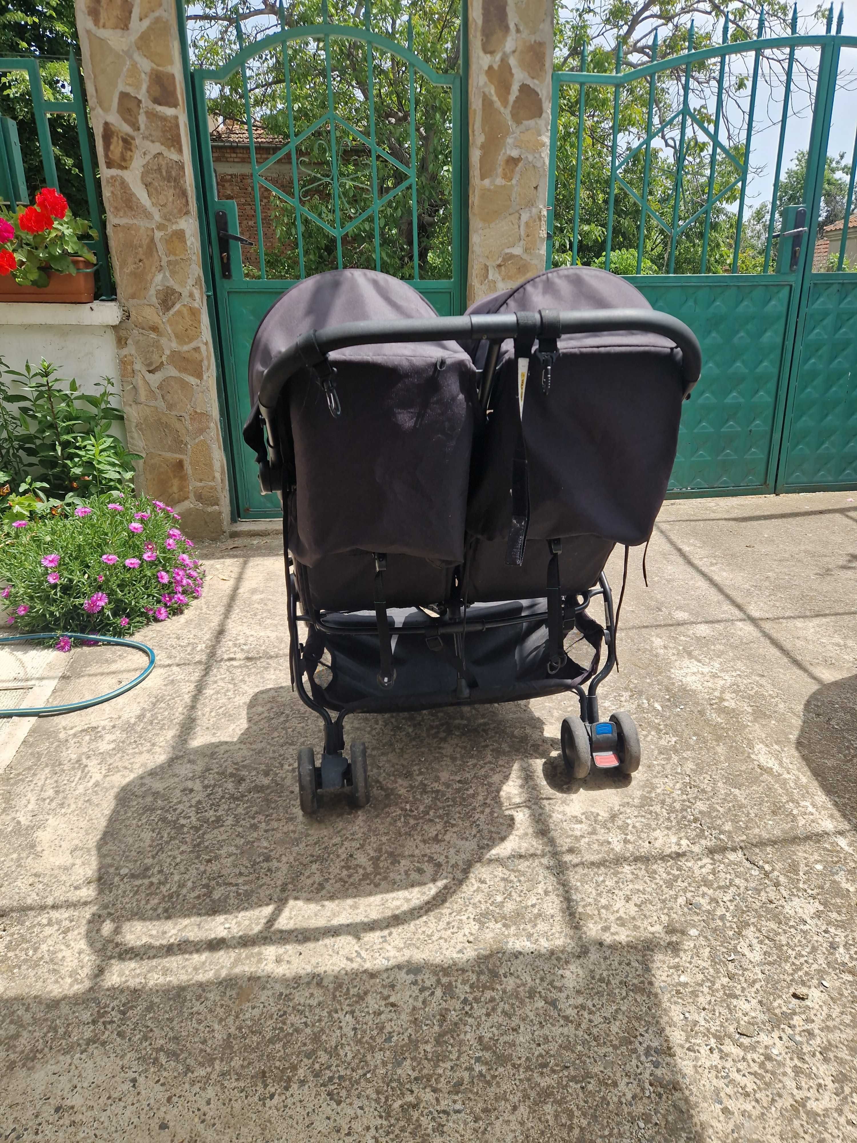 Детска Количка за близнаци Mountain Buggy Nano DUO