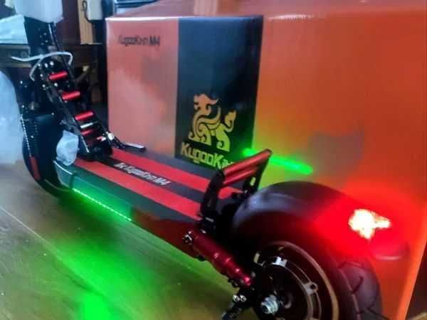 ТОП ЦЕНА KUGOO KIRIN M4 50км 45km/h Електрическа тротинетка KuKirinbg