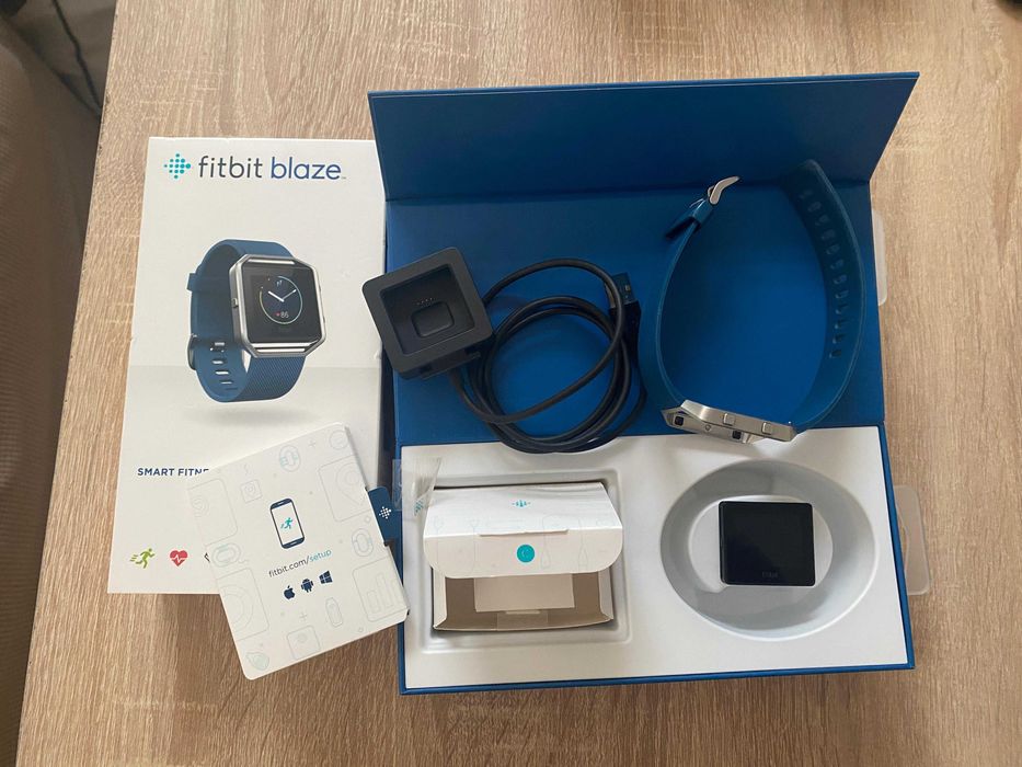 Ceas Fitbit Blaze Albastru