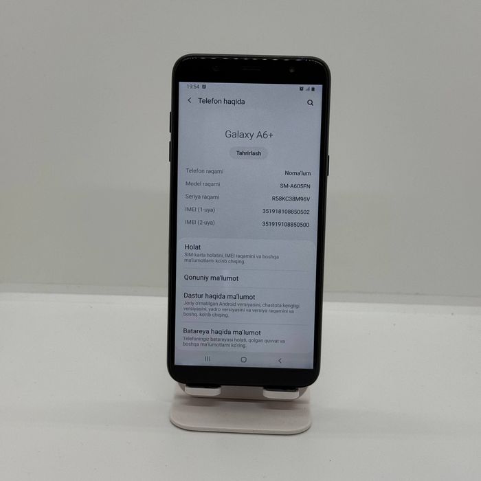 Samsung A6+ dastavka uzb buylab