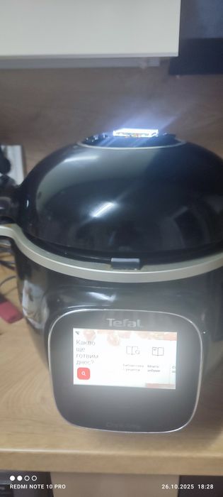 Tefal Cook4Me Touch с рецепти и тъчскрийн