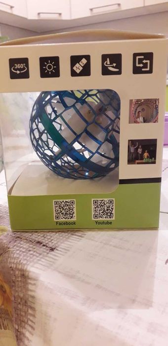 Летяща топка бумеранг LED