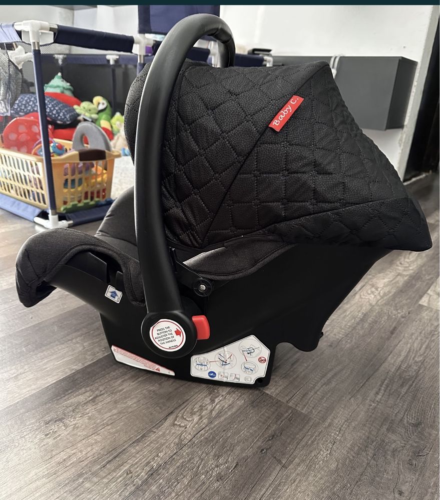 Carucior si Scoica Auto nou nascut 3in1 Baby Care PRO530