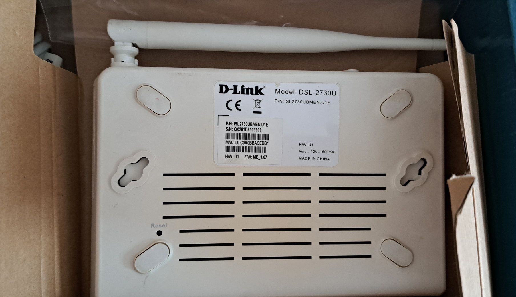Модем D-Link DSL 2730U модем роутер