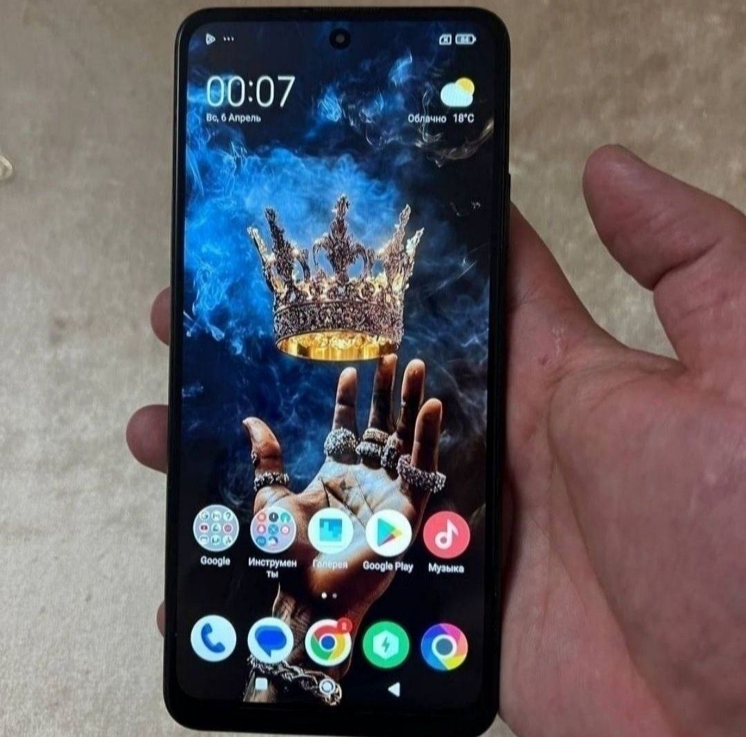 Srochna sotiladi Xiaomi Poco M4 Pro 5G 6+2/128Gb Black Igravoy Orginal