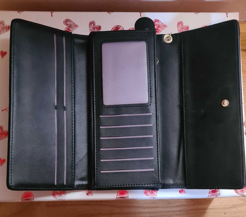 Portofel lung cu pandantiv