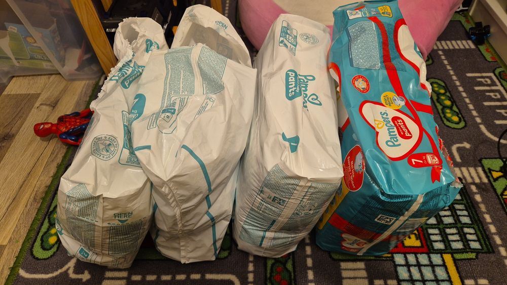 Lot mare pampers pants 7
