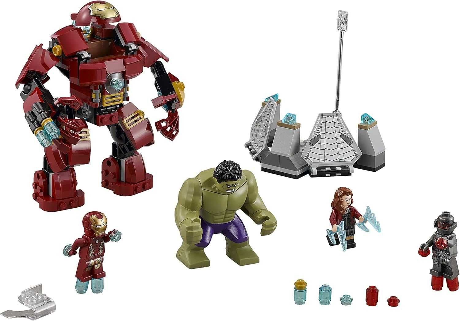 Lego Superheroes The Hulk Buster Smash 76031 complet in cutie.