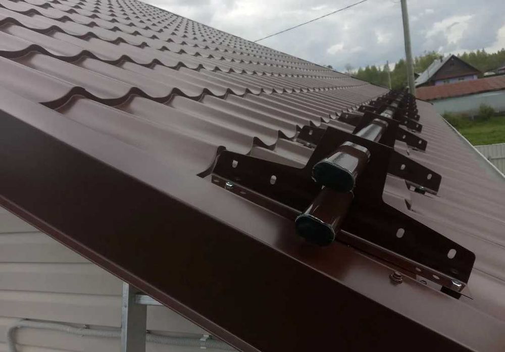 Снегодержатель,снегостопорные планки на кровлю, в рассрочку.